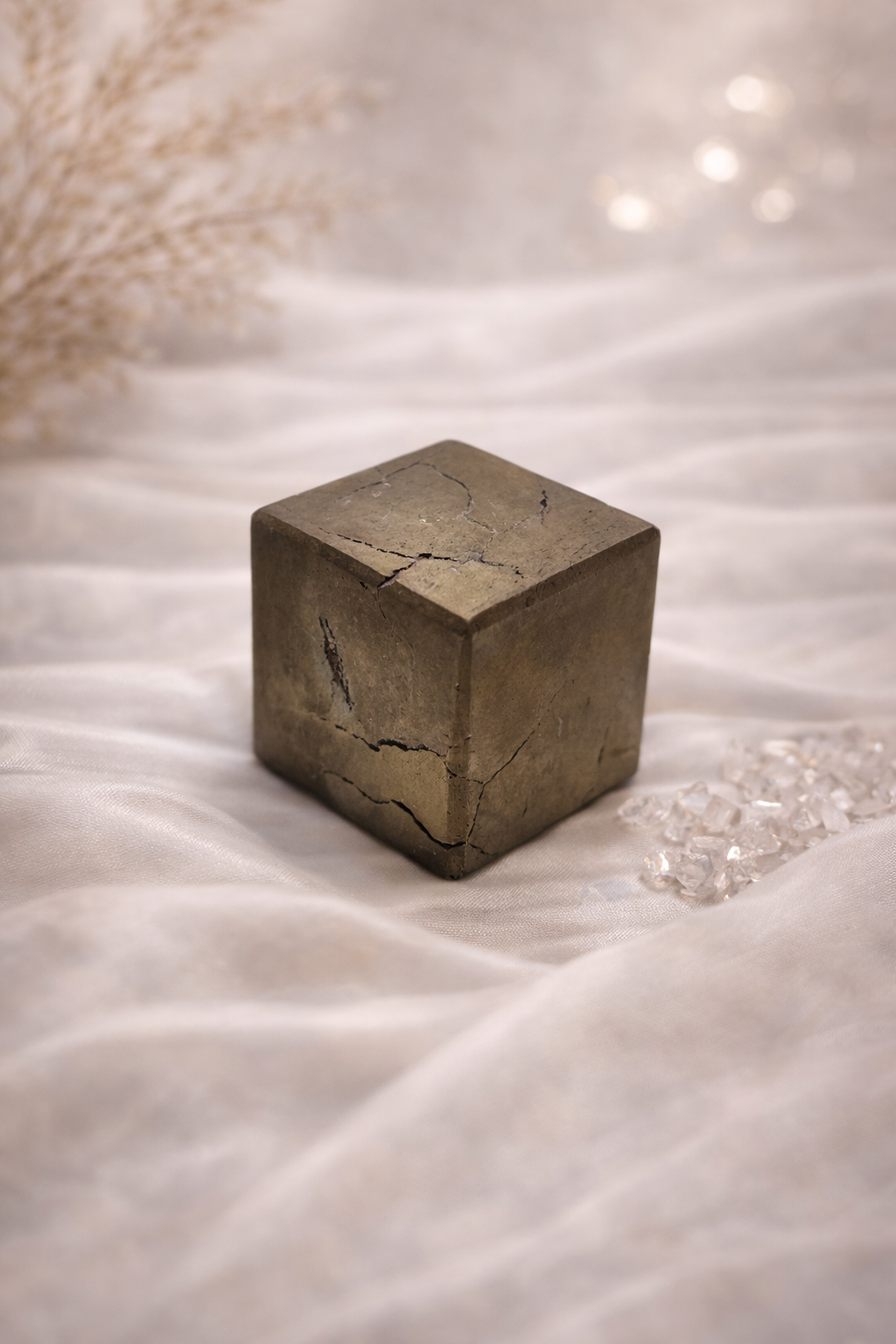Pyrite Cube