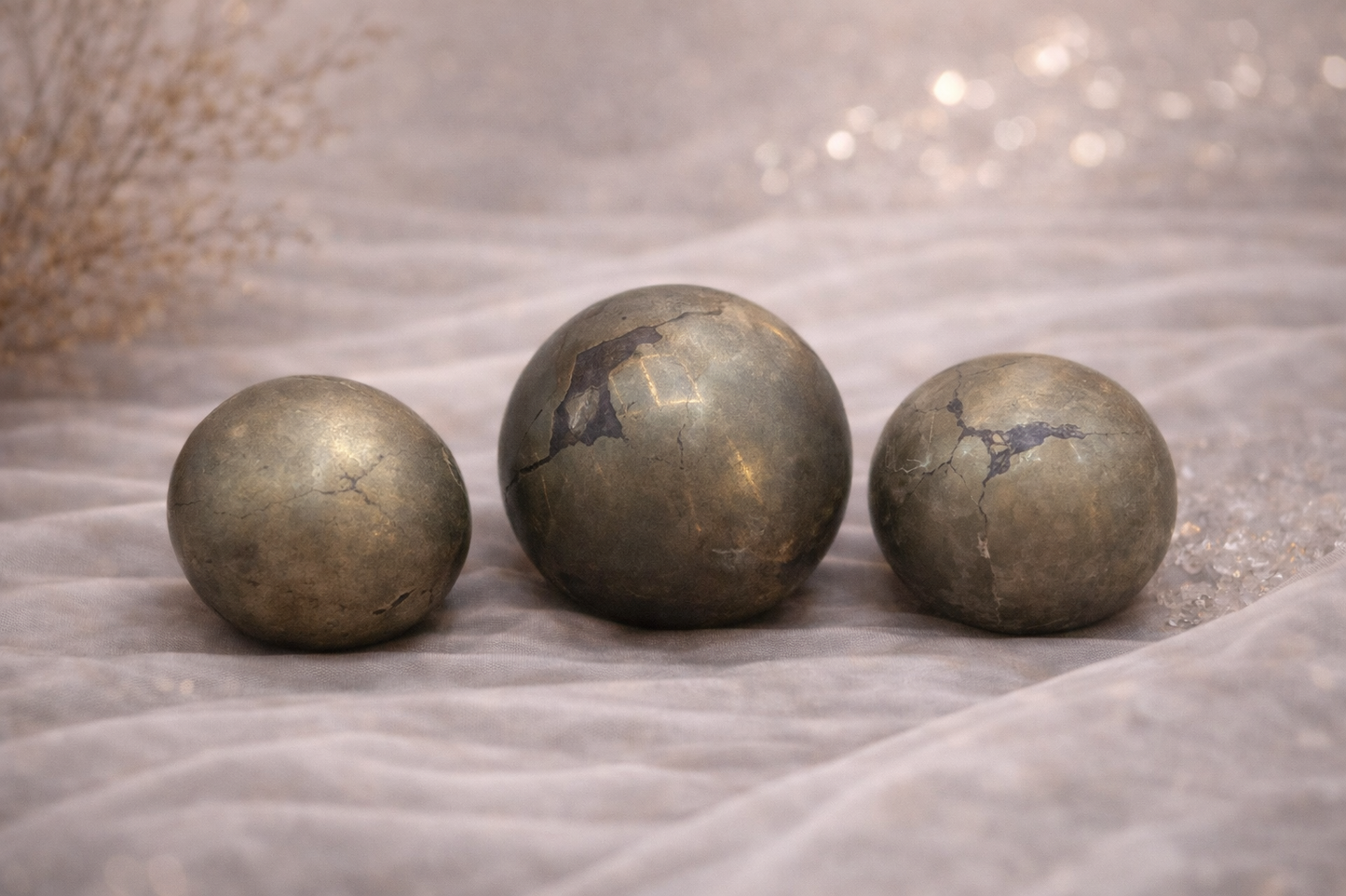 Pyrite Sphere (Medium)