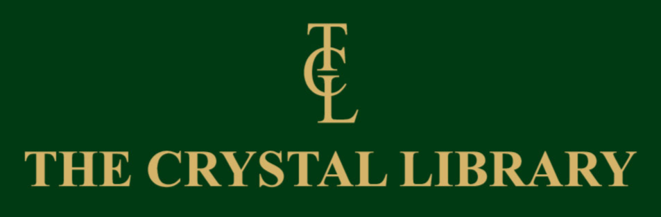 Logo of The Crystal Library with 'TCL' on a green background