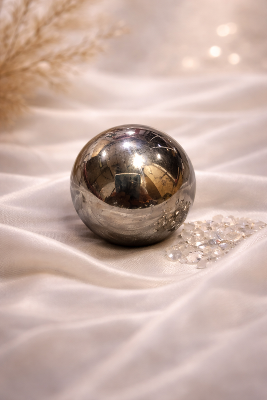 Pyrite Sphere (Medium)