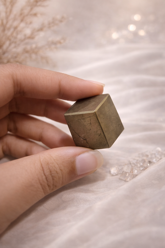 Pyrite Cube
