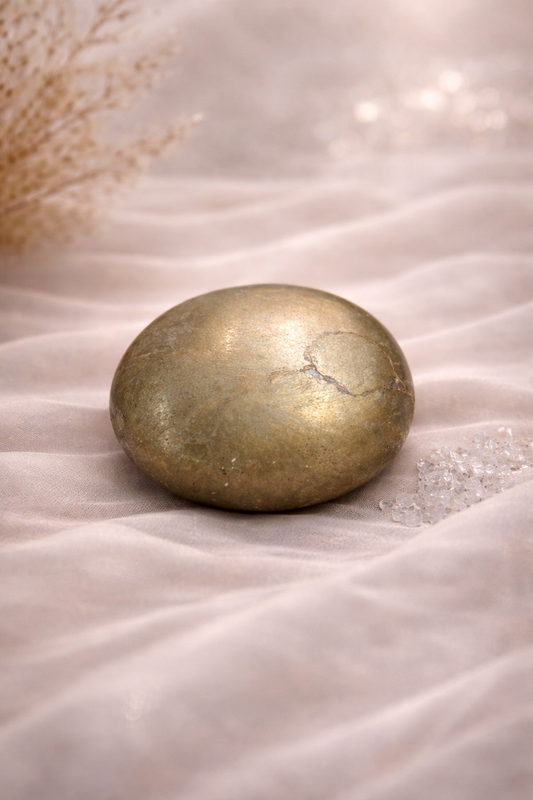 Pyrite Palm Stone (Small)