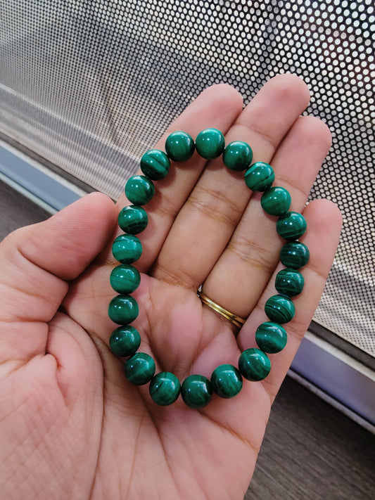 Miraculous Malachite Bracelet (9mm)