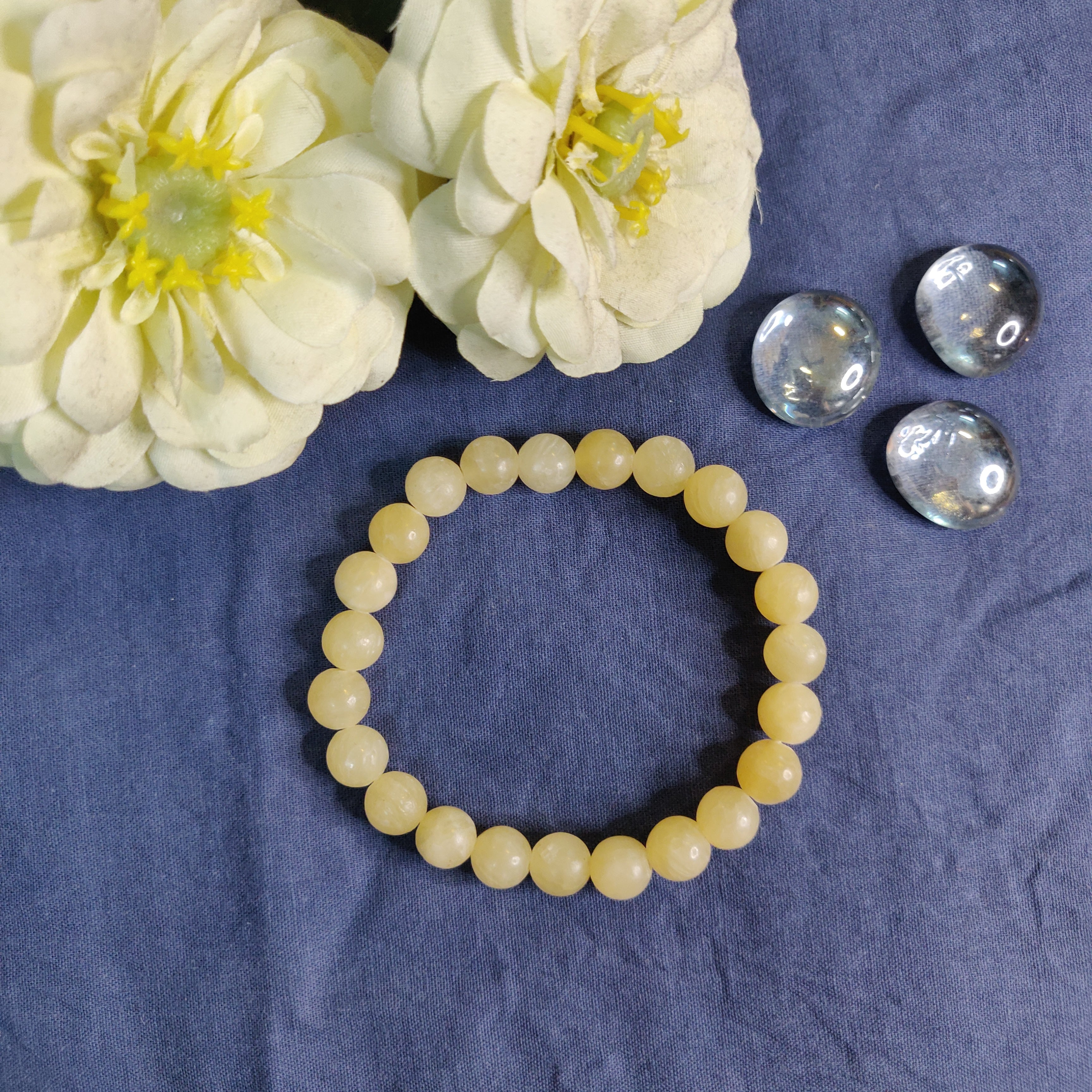 Increase Vitality with Calcite Bracelet – The Crystal Library